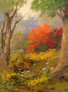 风景油画绘画