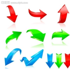 弧形箭头景观标志标记sketchupsu草图大师3d模