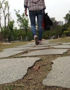 脚步图片