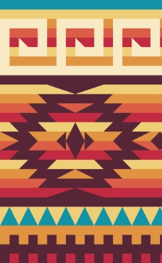 印第安花纹图片