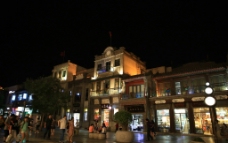 北京夜景北京前门夜景图片