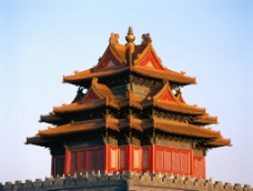 中国古建筑故宫角楼图片