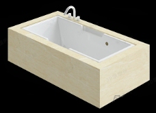 浴缸 3d模型