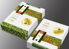 橄榄油包装盒 展开图图片