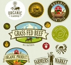 原生态农场徽章 logo图片