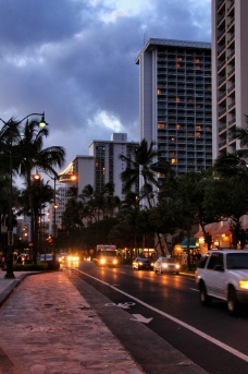 夏威夷街头图片