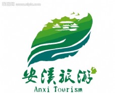 卡通文字茶叶logo