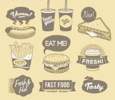 餐饮图标图片