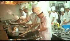 视频模板酒店厨师炒菜视频图片