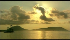视频模板海岛风光风景画视频图片