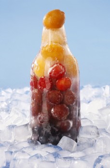 果冻冰冻水果