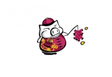 动漫猪肥猪logo图片