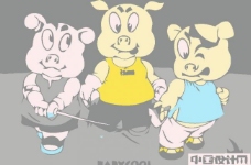 动漫猪肥猪logo图片