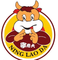 卡通文字公牛logo图片