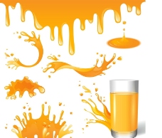 健康饮食橙汁图片
