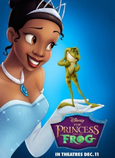 公主和青蛙 好莱坞动画片 高清晰海报图片