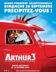 亚瑟和他的迷你王国3 高清原版电影海报图片