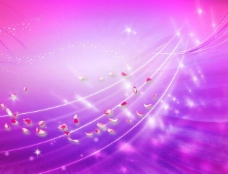 情人节快乐紫色背景图片