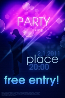 欢乐PartyPARTY夜店海报