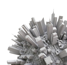 3D地球3d地球城市建筑图片