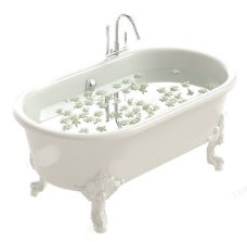 浴缸模型素材