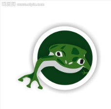 可爱青蛙图标标志图片