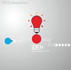 创新思维创意灵感商务图标图片