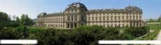 西式喷泉奥地利萨尔斯堡宫宫廷花园图片