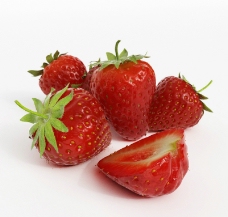 草莓三维模型图片
