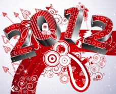 2012创意字体05—矢量素材