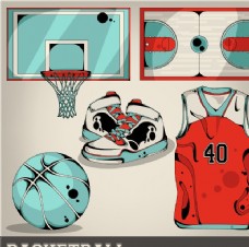 篮球运动的设计元素