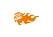 乒乓社团logo设计图片