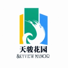 房地产logo  天骏花园